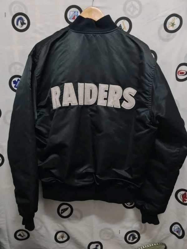 Vintage Raiders Satin Jacket