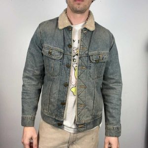 Vintage Sherpa Denim Jacket