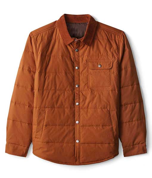 Walker Brown Puffer Cotton Jacket