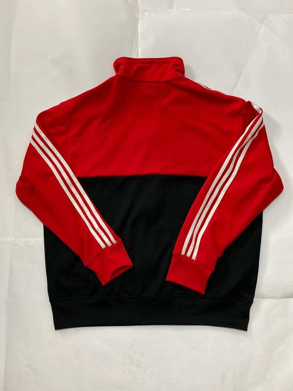 Adidas track jacket Red and black