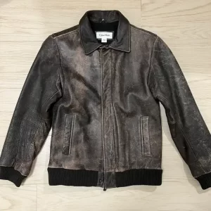 Calvin Klein Men's Leather Jackets