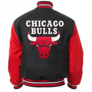 Chicago Bulls Wool Varsity Jacket