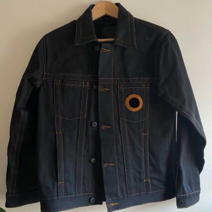 Craig Black Overdyed Japanese Denim Jacket