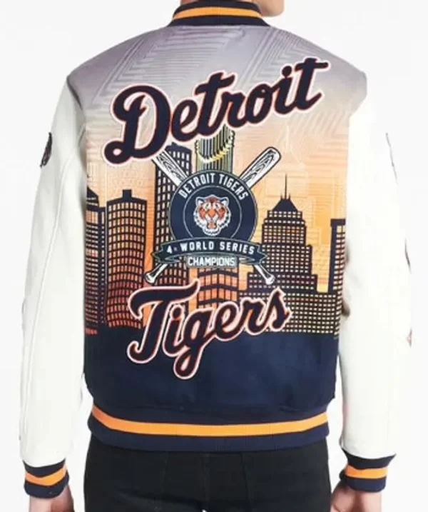 Detroit Tigers Remix Cotton Varsity Jacket