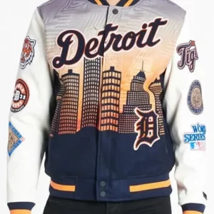 Detroit Tigers Remix Varsity Cotton Jacket