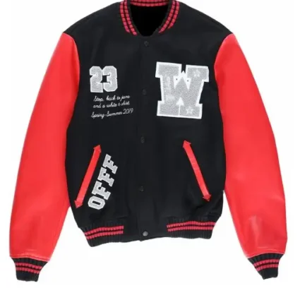 Eagle Varsity Red & Black Jacket
