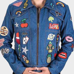 Elton John Rocketman Blue Denim Jacket