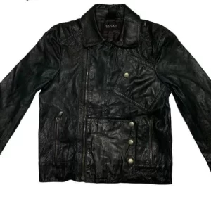 Gucci Leather Black Jacket