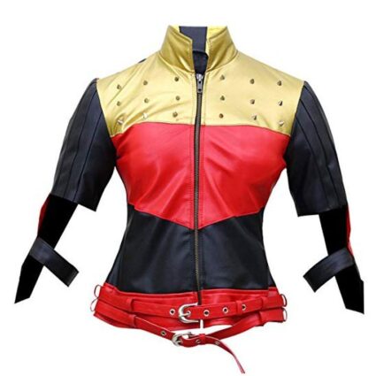 Harley Quinn God Among Us Leather Jacket