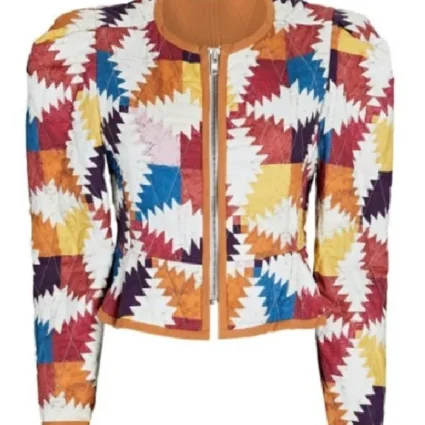 How We Roll 2022 Tia Quilted Patchwork Cotton Jacket