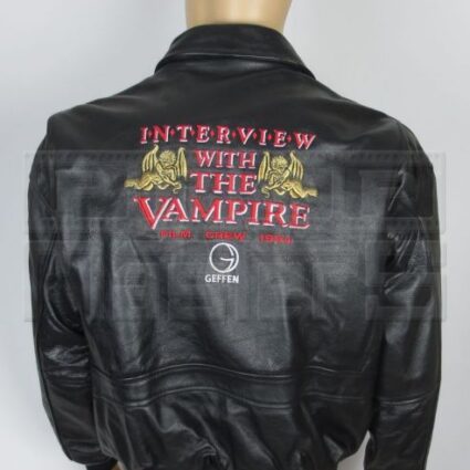 Interview With The Vampire (1994) Leather Crew Jacket