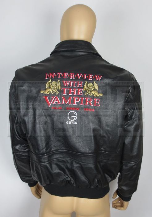Interview With The Vampire (1994) Leather Crew Jacket