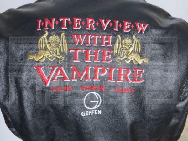 Interview With The Vampire (1994) Leather Crew Jacket