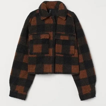 Love Victor S03 Pilar Salazar Brown Wool Jacket