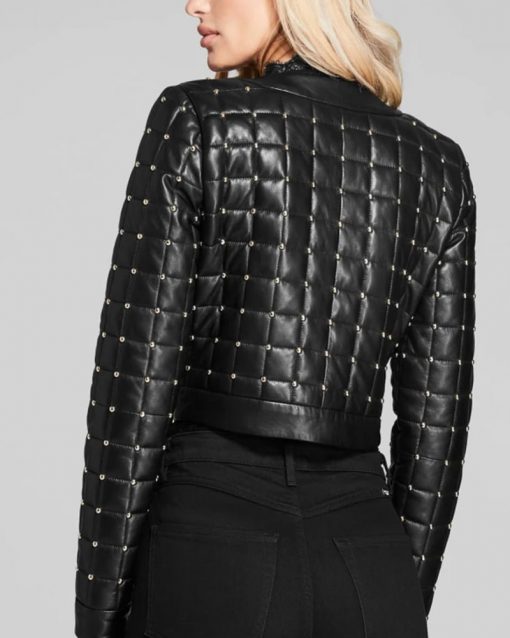 Mary Hamilton Batwoman Quilted Leather Jacket