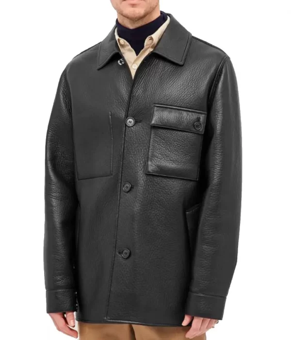 Men’s Lopris Bonded Grain Leather Jacket