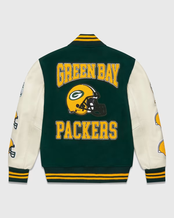 OVO X NFL Green Bay Packers Varsity Jacket