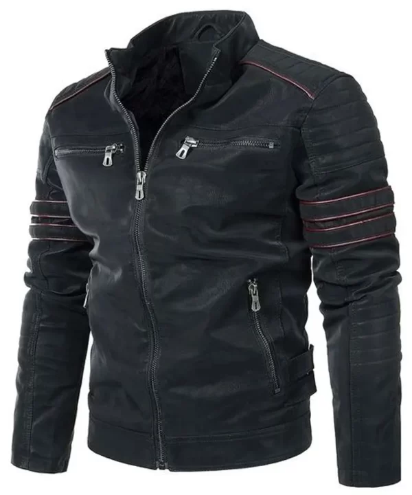 Men’s Pegasus Biker Leather Jacket