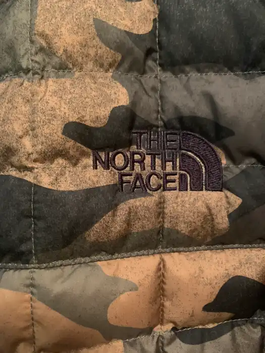 North Face Camo Jacket
