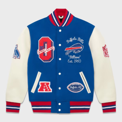 OVO x NFL Buffalo Bills Varsity Jacket