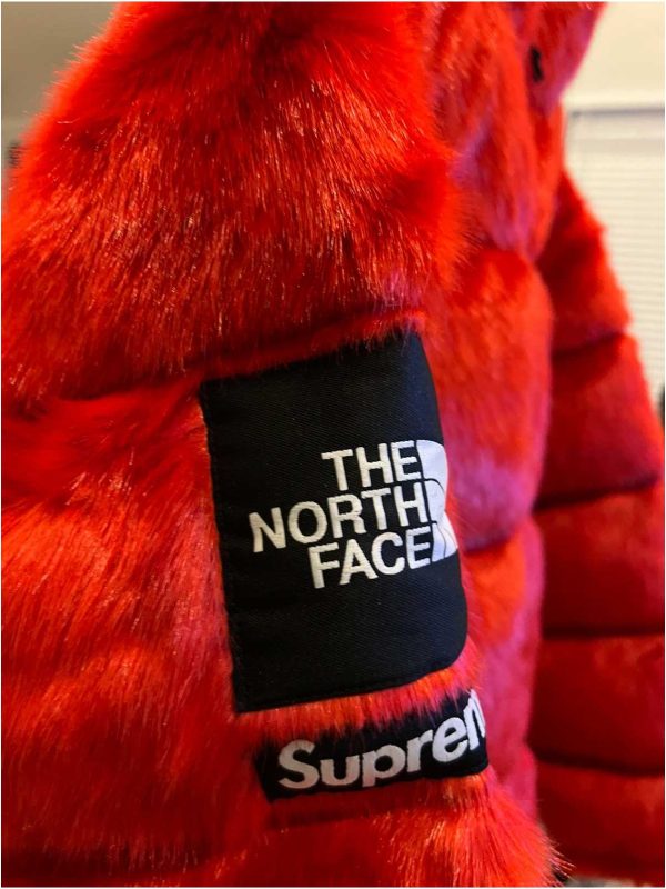 Red North Face Jacket