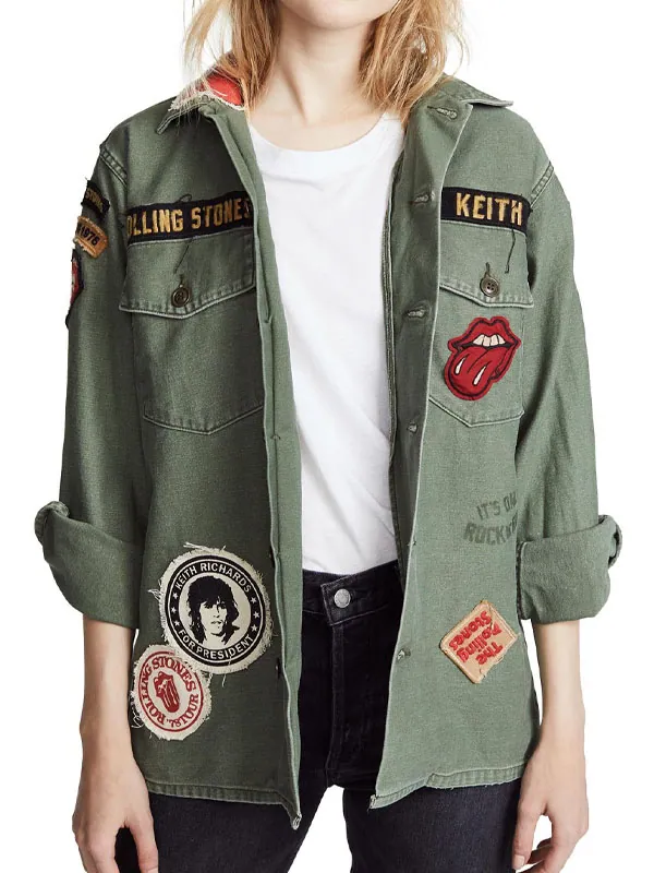 Rolling Stones 1975 Army Jacket