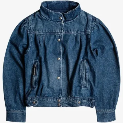 Stranger Things S04 Natalia Dyer Blue Denim Jacket