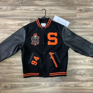 Supreme Team Varsity Black Jacket