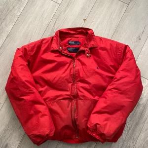 Vintage 90’s Red Polo Ralph Lauren Bomber Puffer jacket