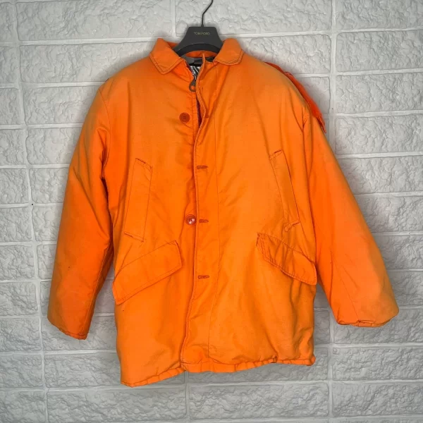 Vintage Duck Hunting Orange Jacket