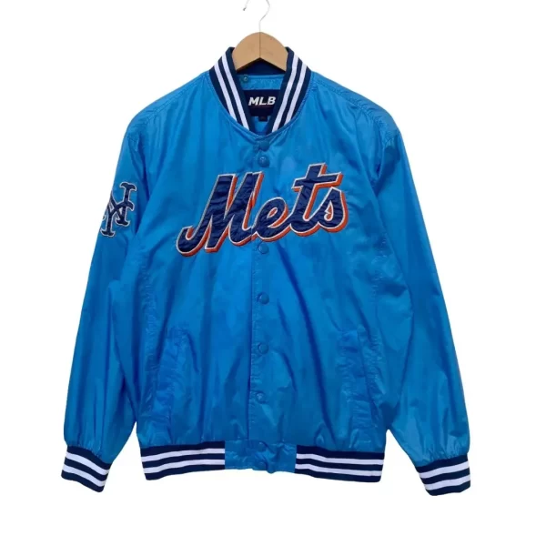 Vintage New York Mets Light Blue Jacket