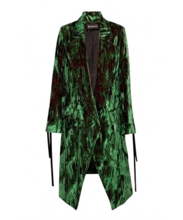 A Discovery of Witches Malin Buska Green Velvet Coat