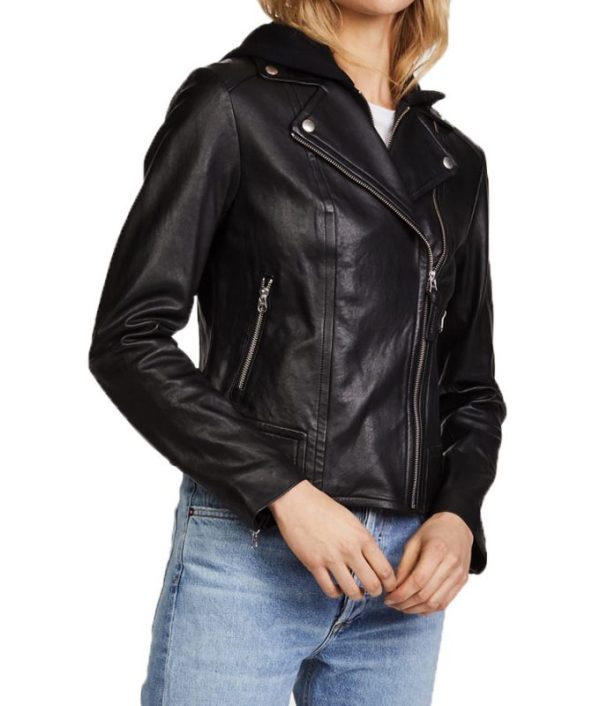 Arrow 2 Katie Cassidy Laurel Lance Leather Jacket