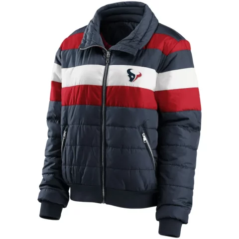 Claudius Houston Texans Full-Zip Puffer Jacket