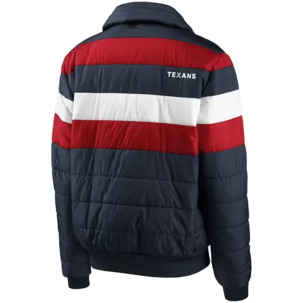 Claudius Houston Texans Full-Zip Quilted Puffer Jacket