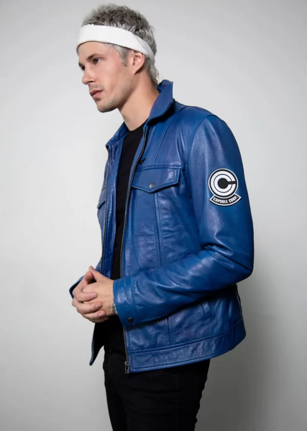 Dragon Ball Z Eric Vale Leather Jacket