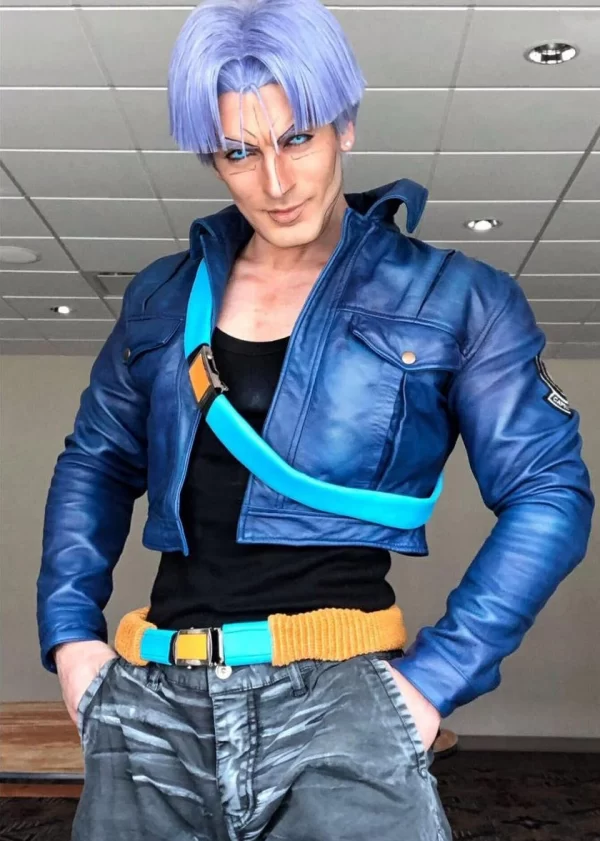 Dragon Ball Z Eric Vale Real Leather Jacket