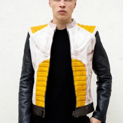 Dragon Ball Z Vegeta Real Leather Jacket