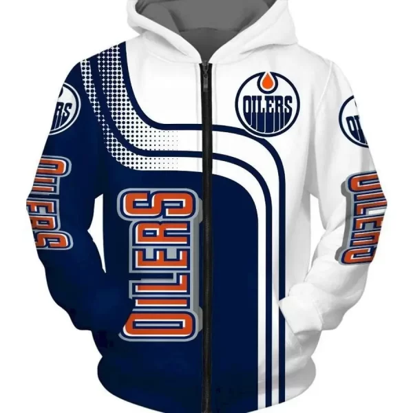 Edmonton Oilers Pullover Fleece Hoodie