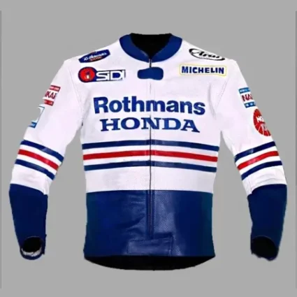 Freddie Spencer Rothmans Honda Genuine Leather Jacket