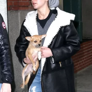 Jennifer Lawrence Don’t Look Up Real Leather Coat