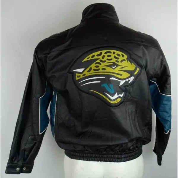 Kayson Jacksonville Jaguars Black Leather Jacket