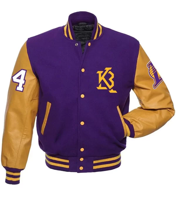 Los Angeles Lakers Kobe Bryant 24 Wool Jacket