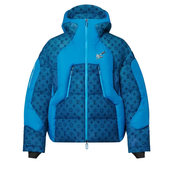 Louis Vuitton 2054 Blue Puffer Jacket