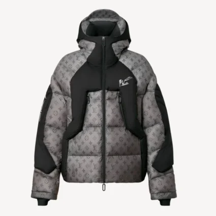 Louis Vuitton 2054 Gray Puffer Jacket