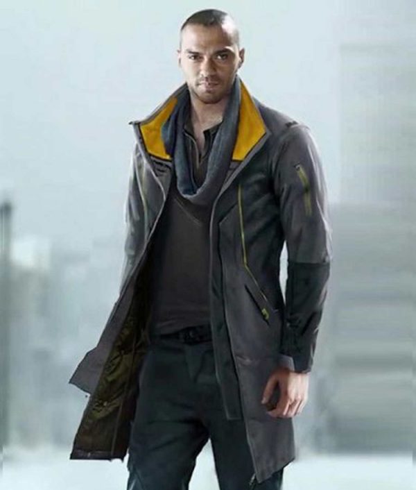 Markus Detroit Become Human Cotton Grey Coat