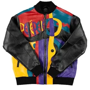 Pelle Pelle Picasso Plush Bomber Real Leather Jacket