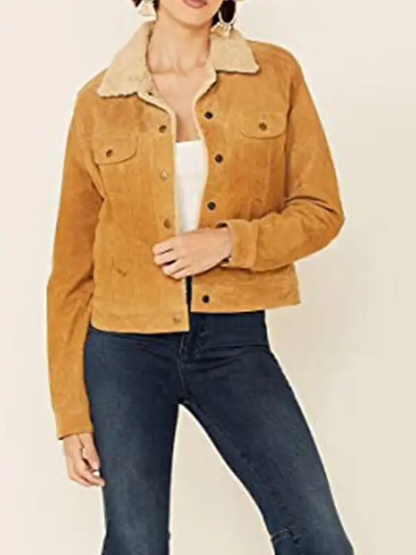 Rosa Ortecho Roswell New Mexico Suede Jacket