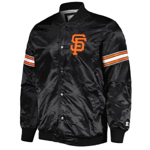 San Francisco Giants Pick & Roll Black Jacket