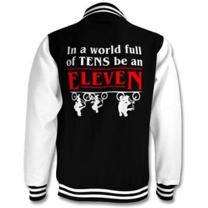 Stranger Things Varsity Wool Jacket Custom Made